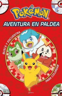 POKEMON AVENTURA EN PALDEA BUSCA Y ENCUENTRA PARA COLOREAR