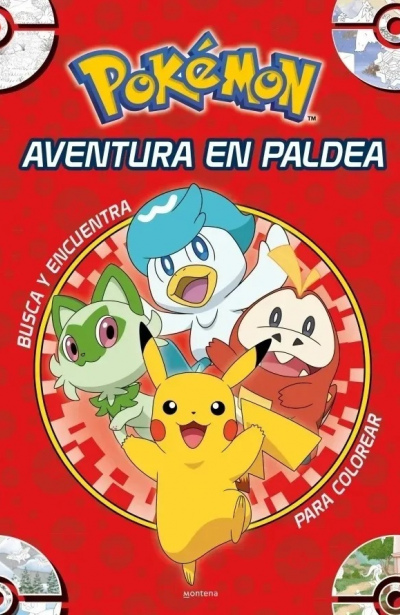 POKEMON AVENTURA EN PALDEA BUSCA Y ENCUENTRA PARA COLOREAR