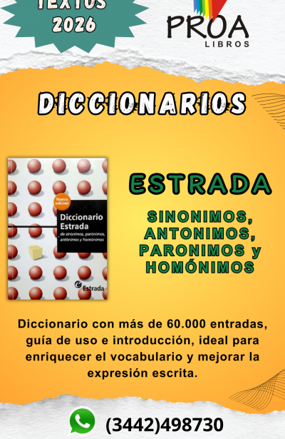 DICCIONARIO ESTRADA DE SINONIMOS, ANTONIMOS, PARONIMOS Y HOM